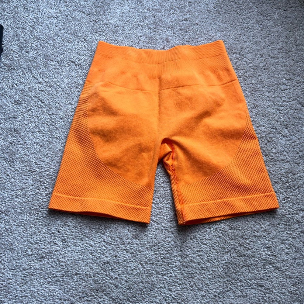 Bright Orange Women's Bike Shorts